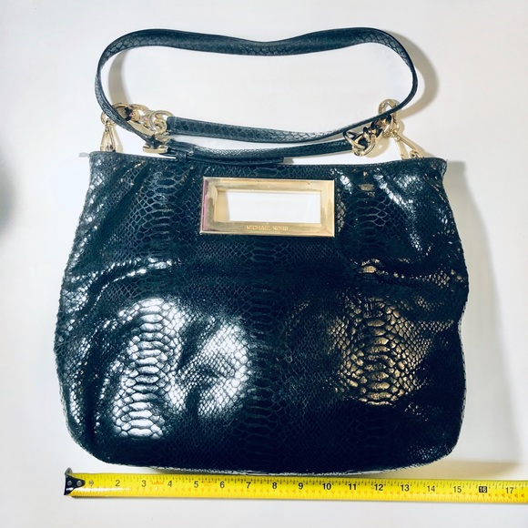 Michael Kors Python Clutch/Crossbody - Picture 4 of 9